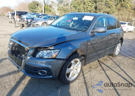 2012 Audi Q5 3.2 Premium Plus из США, поврежденный, VIN WA1DKAFP0CA110254